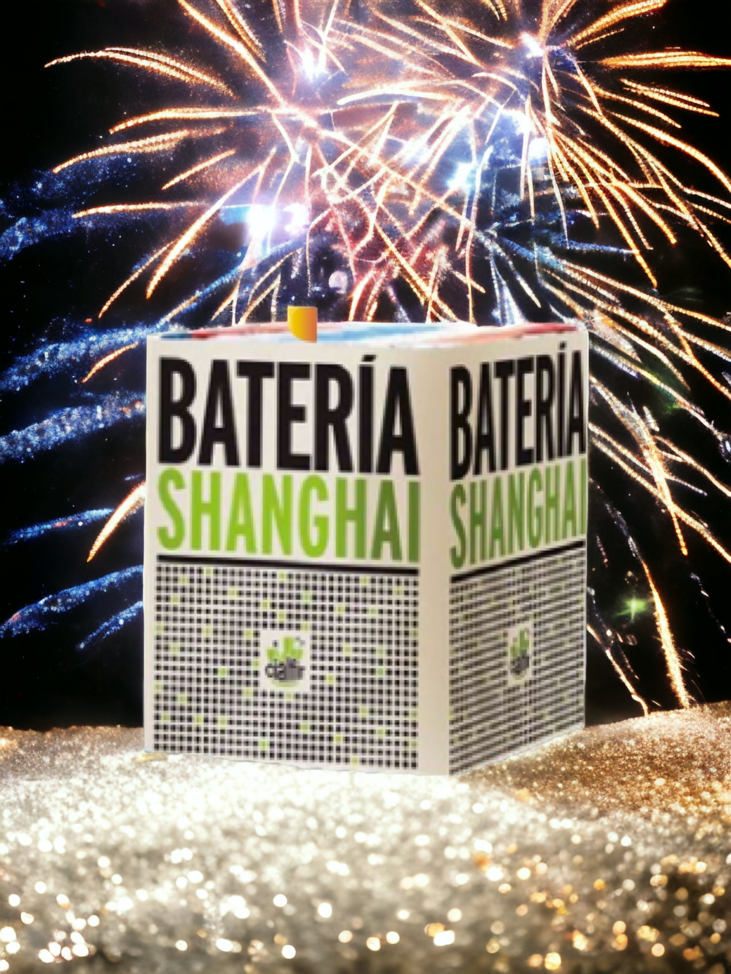 Bateria de Fogo de Artifício Shanghai, 25 Tiros, 30mm