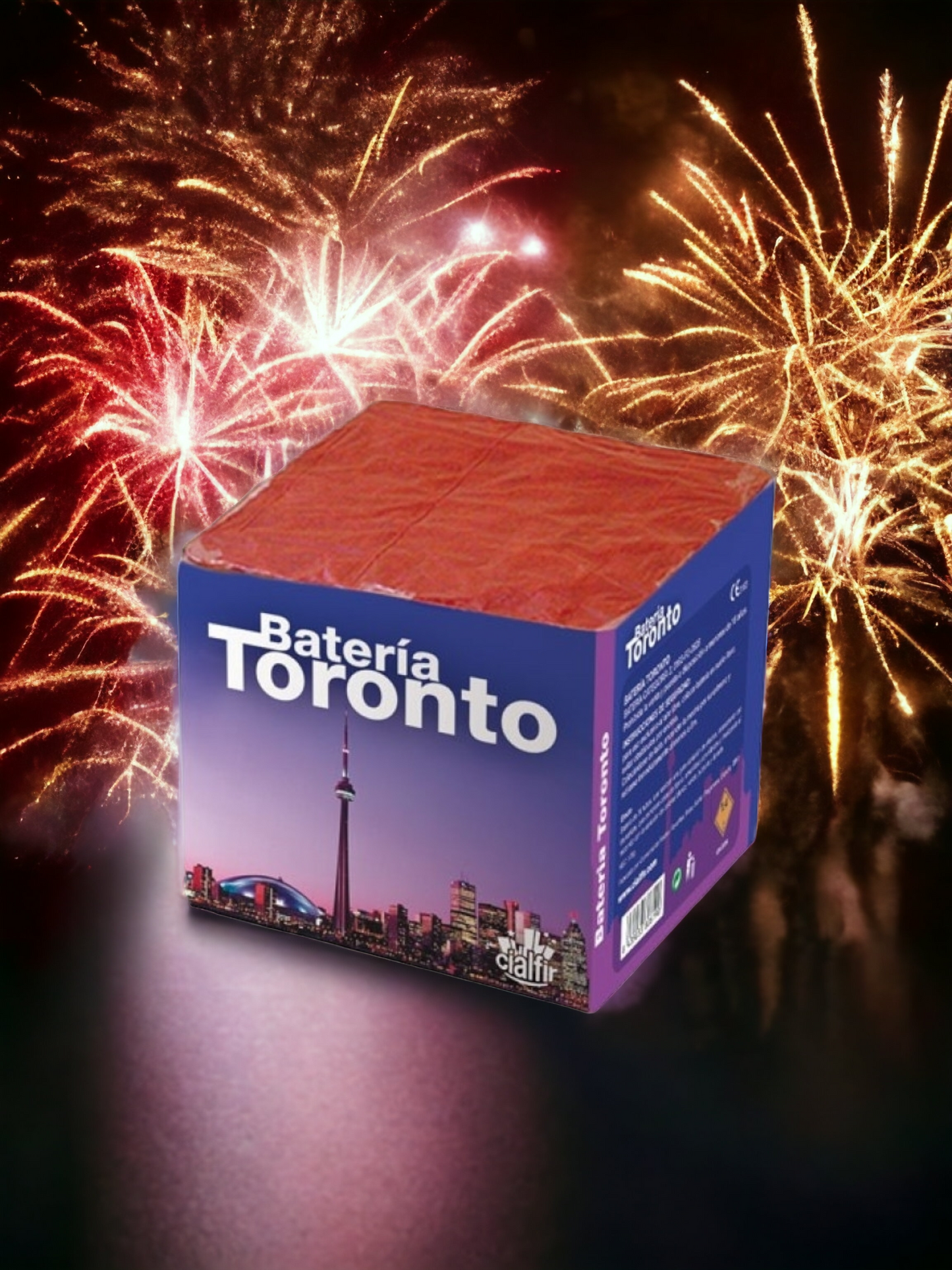 Bateria de Fogo de Artifício Toronto, 36 Tiros, 20mm