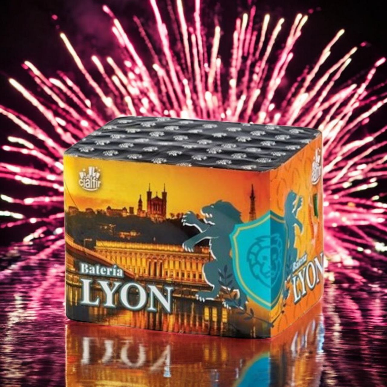 Bateria de Fogo de Artifício Lyon, 36 Tiros, 20mm