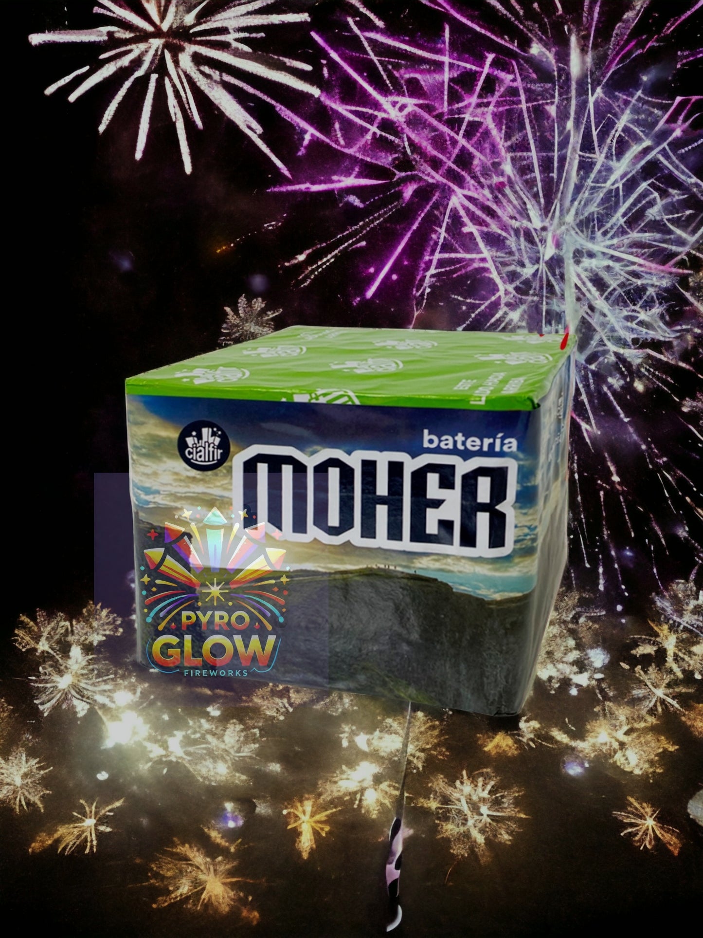 Bateria de Fogo de Artifício Moher, 32 Tiros, 20mm