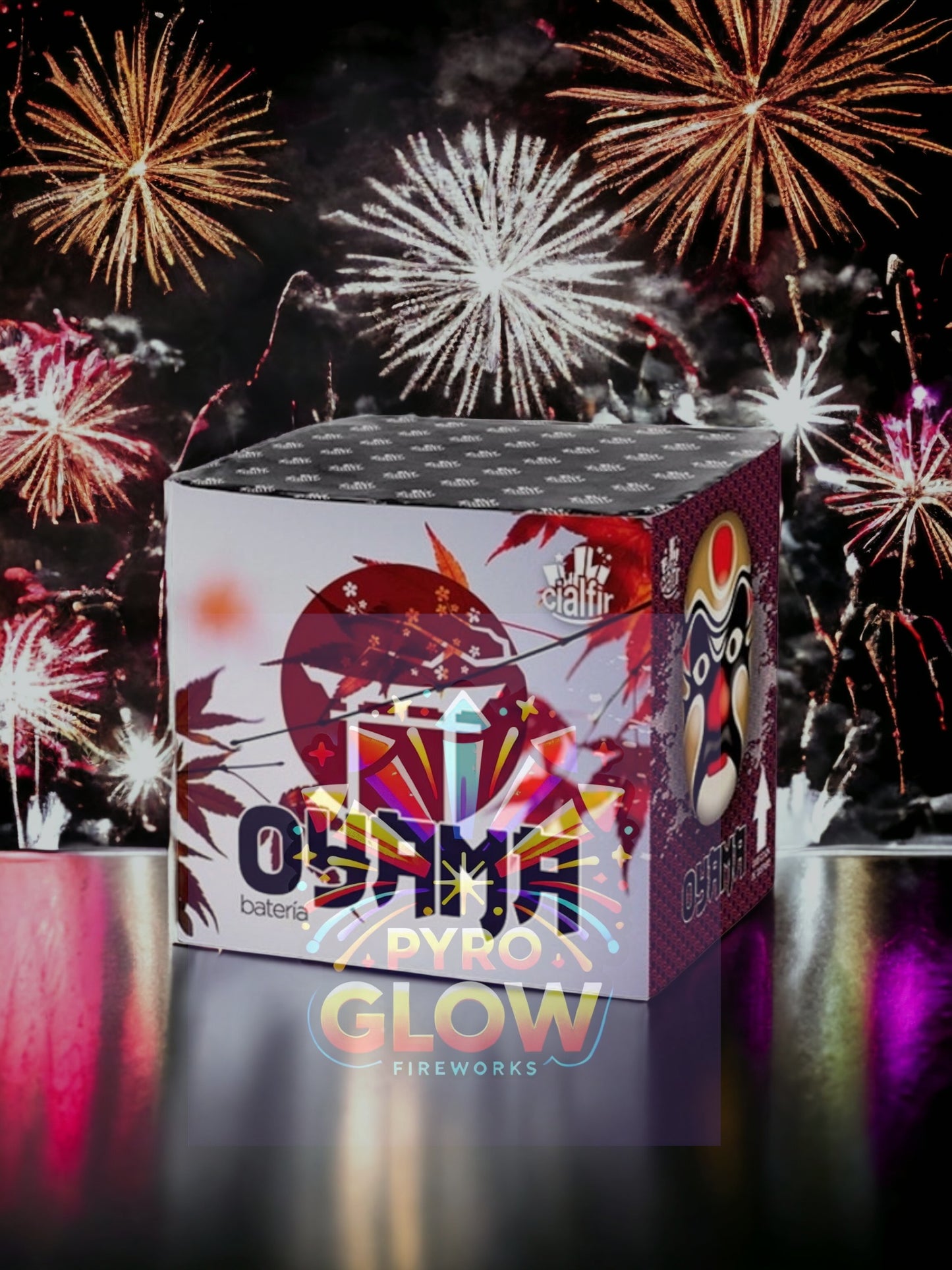 Bateria de Fogo de Artifício Oyama, 25 Tiros, 20mm