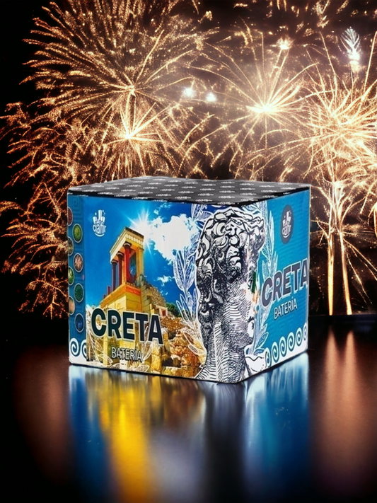 Bateria de Fogo de artificio 80 Tiros – Creta