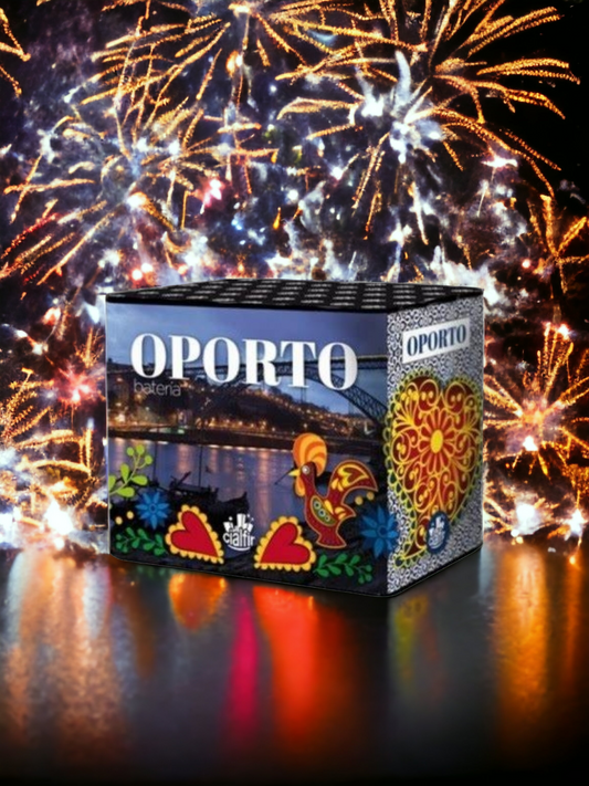 Bateria de Fogos de Artifício 24 Tiros – Oporto