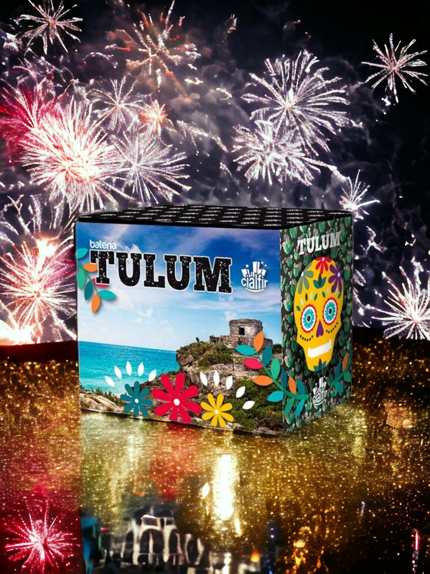 Bateria de fogos de artifício 24 tiros – Tulum