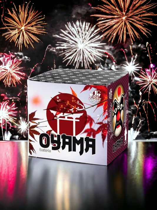 Bateria de fogos de artifício 25 tiros – Oyama