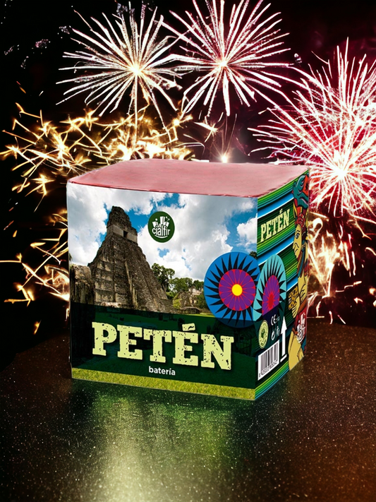 Bateria de fogos de artifício 25 tiros – Petén