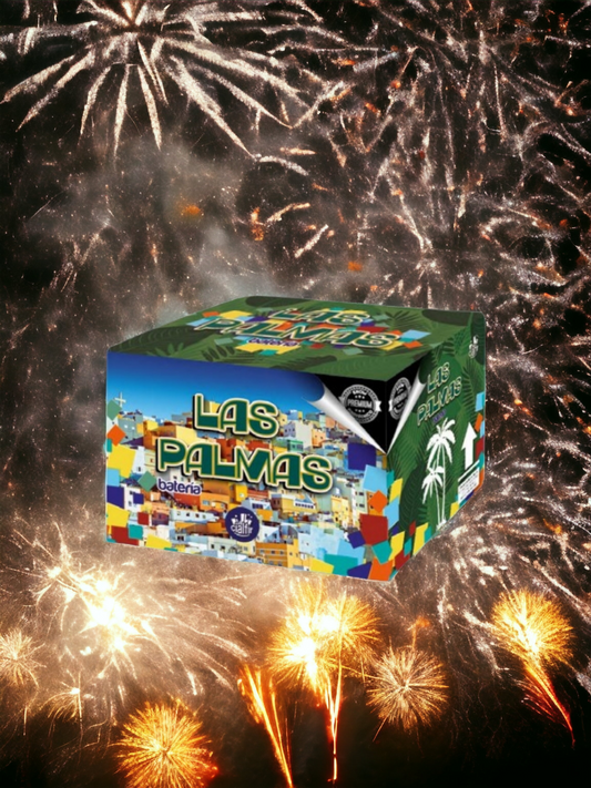 Bateria de fogos de artifício 45 + 10 tiros – Las Palmas