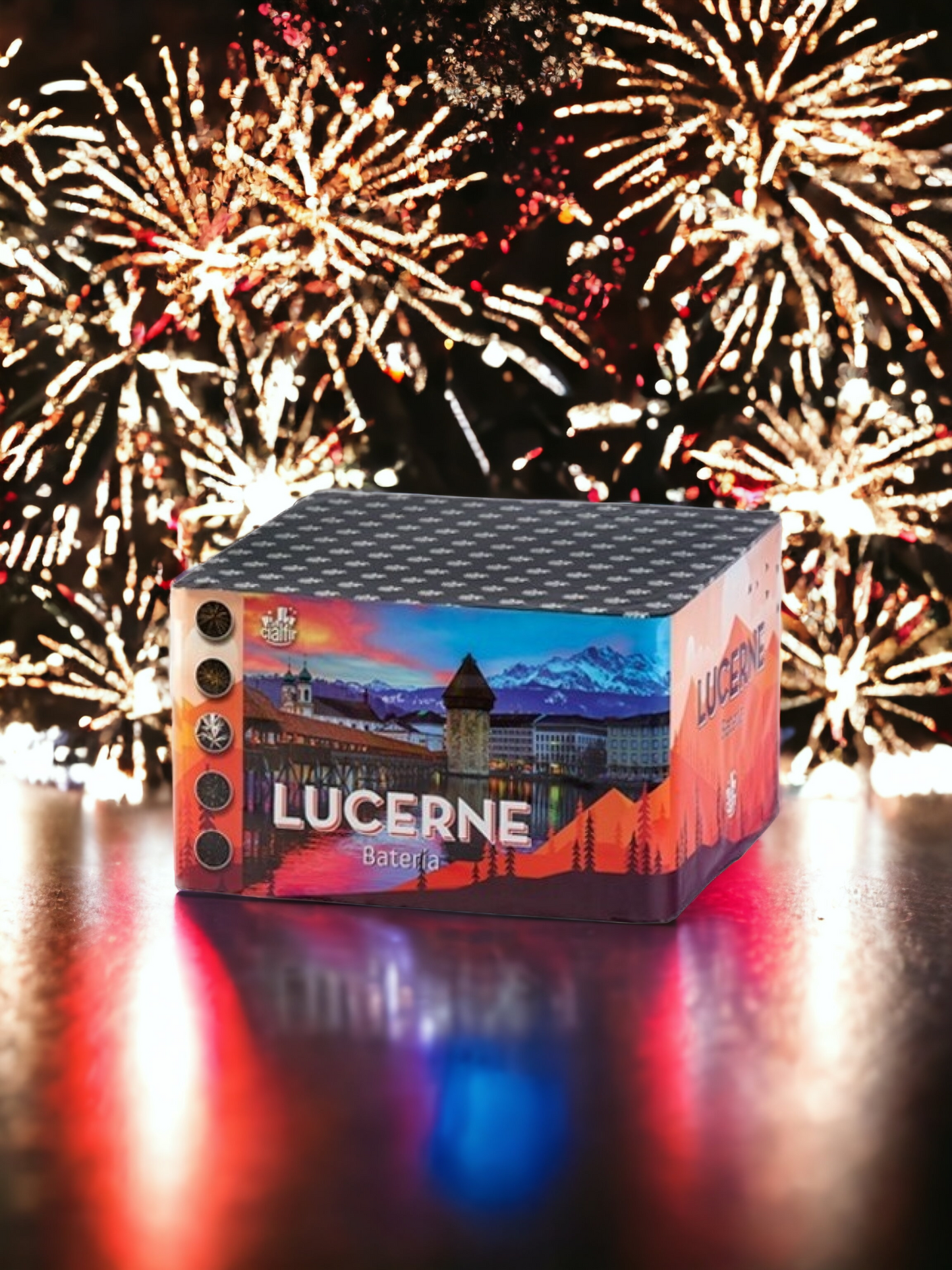 Bateria de Fogos de Artifício 100 Tiros – Lucerne