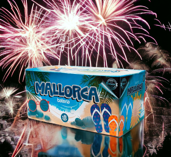 Bateria de fogos de artifício 102 tiros – Mallorca