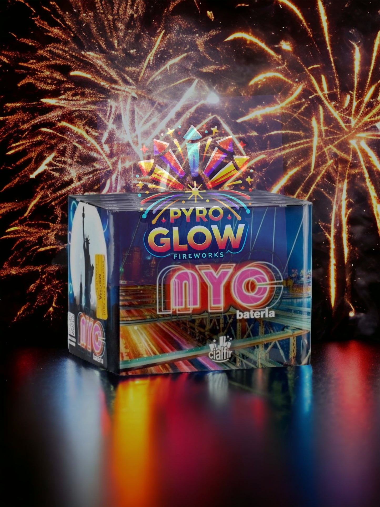 Bateria de Fogos de Artifício NYC 36 Tiros, 20mm