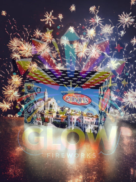 Bateria de Fogo de Artifício Cadaqués, 99 Tiros, 26 mm, 90 s, F3