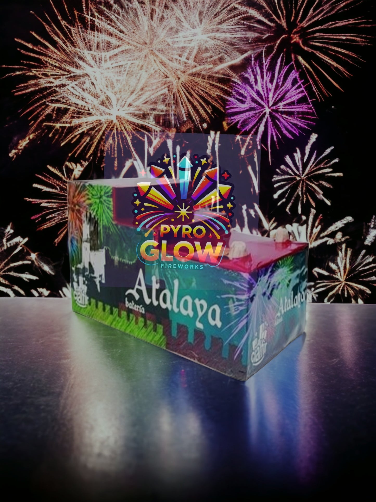 Bateria de Fogo de Artifício Atalaya, 85+2 Tiros, 30mm