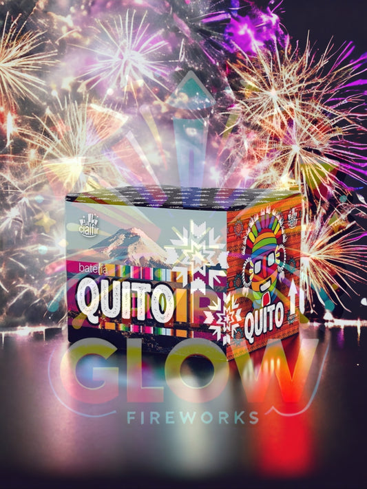 Bateria de Fogo de Artifício Quito, 36 Tiros, 20 mm, 30 s, F2