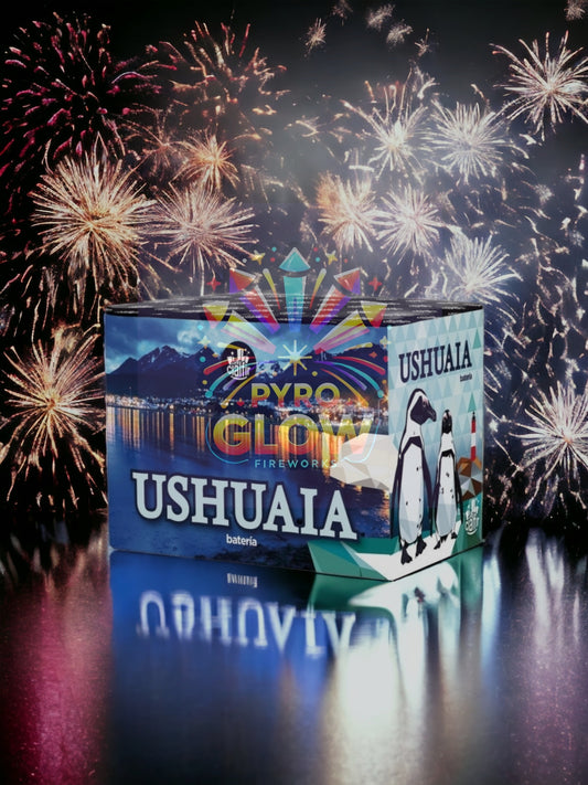 Bateria de Fogo de Artifício Ushuaia, 48 Tiros, 30mm