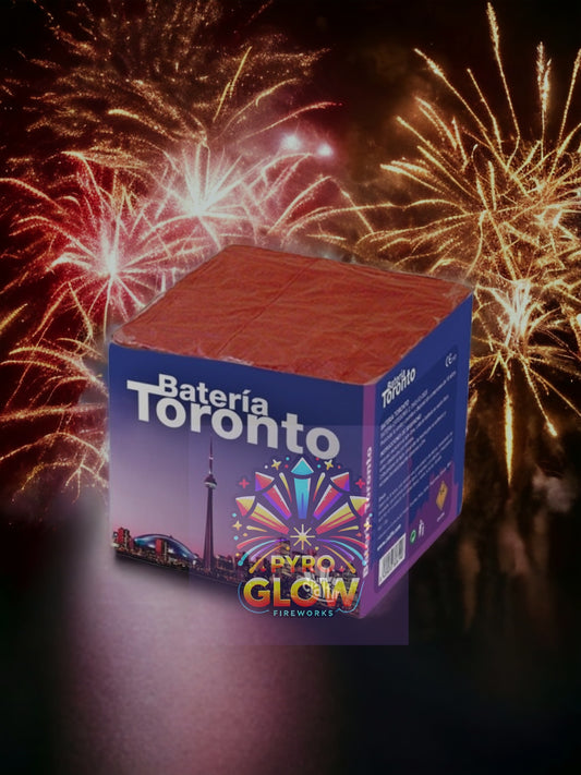 Bateria de Fogo de Artifício Toronto, 36 Tiros, 20mm