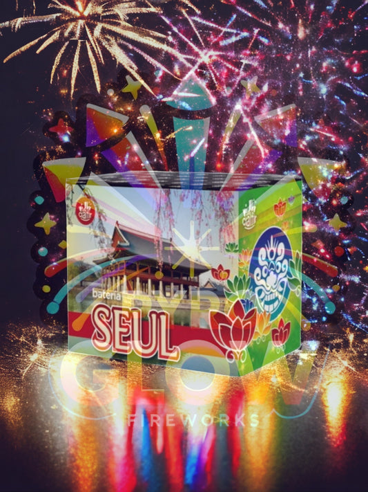 Bateria de Fogo de Artifício Seul, 35 Tiros, 30 mm, 40 s, F3